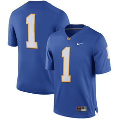 Pitt Panthers Game Football Jersey – Royal 2019