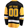 Image of Pittsburgh Penguins Home Breakaway Custom Jersey - Black 2019