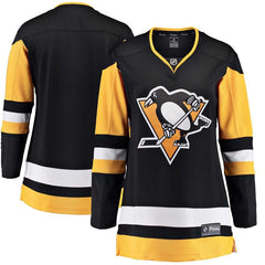 Pittsburgh Penguins Women's Breakaway Home Jersey - Black 2019