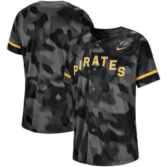 Pittsburgh Pirates Camo Jersey - Black 2019