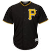 Image of Pittsburgh Pirates Francisco Cervelli Majestic Official Cool Base Player Jersey - Black 2019