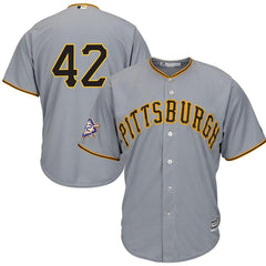 Pittsburgh Pirates Majestic 2019 Jackie Robinson Day Official Cool Base Jersey – Gray 2019