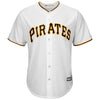 Image of Pittsburgh Pirates Majestic Official Cool Base Jersey - White 2019