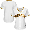 Image of Pittsburgh Pirates Majestic Women's Cool Base Jersey - White 2019