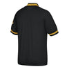 Image of Pittsburgh Pirates Mitchell &amp; Ness Cooperstown Collection Mesh Batting Practice Quarter-Zip Jersey - Black 2019