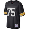 Image of Pittsburgh Steelers Mitchell &amp; Ness Retired Player Vintage Replica Jersey - Black 2019