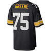Image of Pittsburgh Steelers Mitchell &amp; Ness Retired Player Vintage Replica Jersey - Black 2019