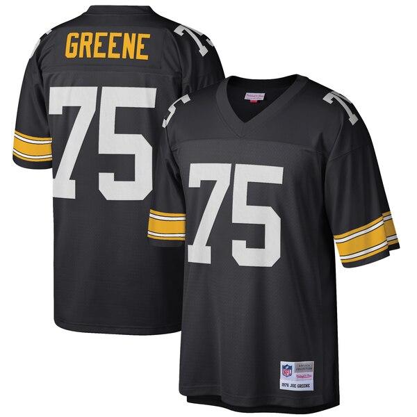 Pittsburgh Steelers Mitchell &amp; Ness Retired Player Vintage Replica Jersey - Black 2019