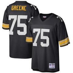 Pittsburgh Steelers Mitchell &amp; Ness Retired Player Vintage Replica Jersey - Black 2019