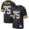 Image of Pittsburgh Steelers Mitchell &amp; Ness Retired Player Vintage Replica Jersey - Black 2019