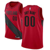 Image of Portland Trail Blazers Custom Swingman Jersey Red - Statement Edition 2019