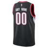 Image of Portland Trail Blazers Swingman Custom Jersey Black - Icon Edition 2019