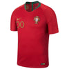 Image of Portugal National Team Home Vapor Match Custom Jersey – Red 2019