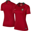 Image of Portugal National Team Women's Home Replica Stadium Blank Jersey – Red 2019