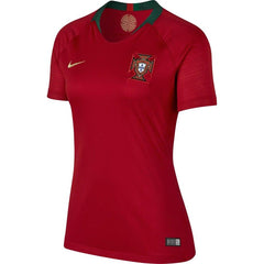 Portugal National Team Women's Home Replica Stadium Blank Jersey – Red 2019