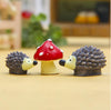 Image of Hedgehog Mushroom Micro Landscape Ornament Toys Plant Accessories