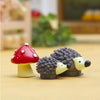 Image of Hedgehog Mushroom Micro Landscape Ornament Toys Plant Accessories