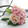 Image of Artificial Flower Fake Flowers Silk Plastic Artificial Roses