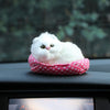 Image of Mini Style Cute Cat Car Ornament