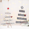 Image of Christmas Decorations Tree Ornament Patterned Hanging Accessories Supplies