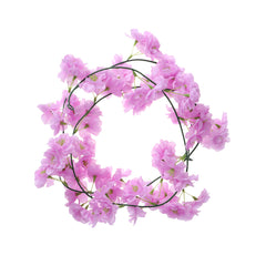 Sakura Hanging Vines Artificial Flower Bush Wedding Decoration Flowers Supplies