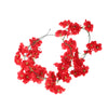 Image of Sakura Hanging Vines Artificial Flower Bush Wedding Decoration Flowers Supplies