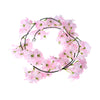 Image of Sakura Hanging Vines Artificial Flower Bush Wedding Decoration Flowers Supplies