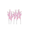 Image of 10pcs Peach Blossom Flowers Artificial Flowers Silk Flower Decorative Flowers Wreaths