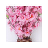 Image of 10pcs Peach Blossom Flowers Artificial Flowers Silk Flower Decorative Flowers Wreaths