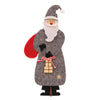 Image of Wooden Christmas Santa Claus Assembling Crafts Home Decor Ornaments