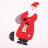 Image of Wooden Christmas Santa Claus Assembling Crafts Home Decor Ornaments