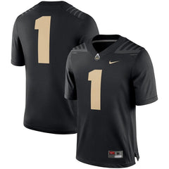 Purdue Boilermakers Game Football Jersey – Black 2019