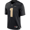 Image of Purdue Boilermakers Game Football Jersey – Black 2019