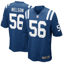 Quenton Nelson Indianapolis Colts Game Jersey – Royal 2019