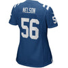 Image of Quenton Nelson Indianapolis Colts Women's Game Jersey – Royal 2019