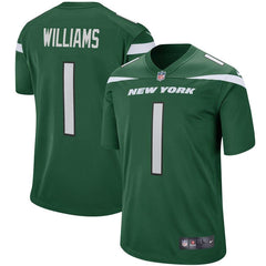 Quinnen Williams New York Jets 2019 NFL Draft First Round Pick Game Jersey – Gotham Green 2019