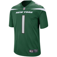 Quinnen Williams New York Jets 2019 NFL Draft First Round Pick Game Jersey – Gotham Green 2019