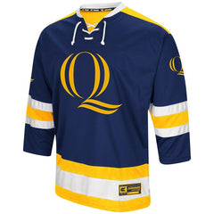 Quinnipiac Bobcats Colosseum Athletic Machine Hockey Sweater Jersey – Navy 2019