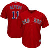 Image of Rafael Devers Boston Red Sox Majestic Alternate Official Cool Base Player Jersey - Scarlet 2019