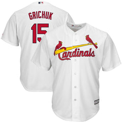 Randal Grichuk St. Louis Cardinals Majestic Cool Base Home Player Jersey - White 2019