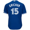 Image of Randal Grichuk Toronto Blue Jays Majestic Alternate Cool Base Player Jersey – Royal 2019