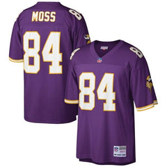 Randy Moss Minnesota Vikings Mitchell &amp; Ness 1998 Retired Player Replica Jersey - Purple 2019