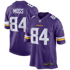 Randy Moss Minnesota Vikings Retired Player Game Jersey - Purple 2019