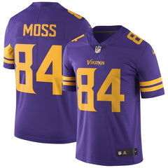 Randy Moss Minnesota Vikings Vapor Untouchable Retired Player Limited Jersey – Purple 2019