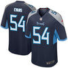 Image of Rashaan Evans Tennessee Titans Game Jersey – Navy 2019