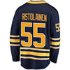 Image of Rasmus Ristolainen Buffalo Sabres Breakaway Player Jersey – Navy 2019