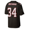 Image of Ray Buchanan Atlanta Falcons Mitchell &amp; Ness 1998 Retired Player Replica Jersey - Black 2019