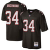 Image of Ray Buchanan Atlanta Falcons Mitchell &amp; Ness 1998 Retired Player Replica Jersey - Black 2019