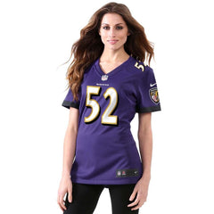 Ray Lewis Baltimore Ravens Women's Game Jersey - Purple 2019