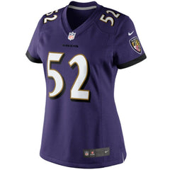 Ray Lewis Baltimore Ravens Women's Limited Jersey - Purple 2019